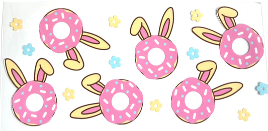 16oz UV Wrap - Rabbit Donut