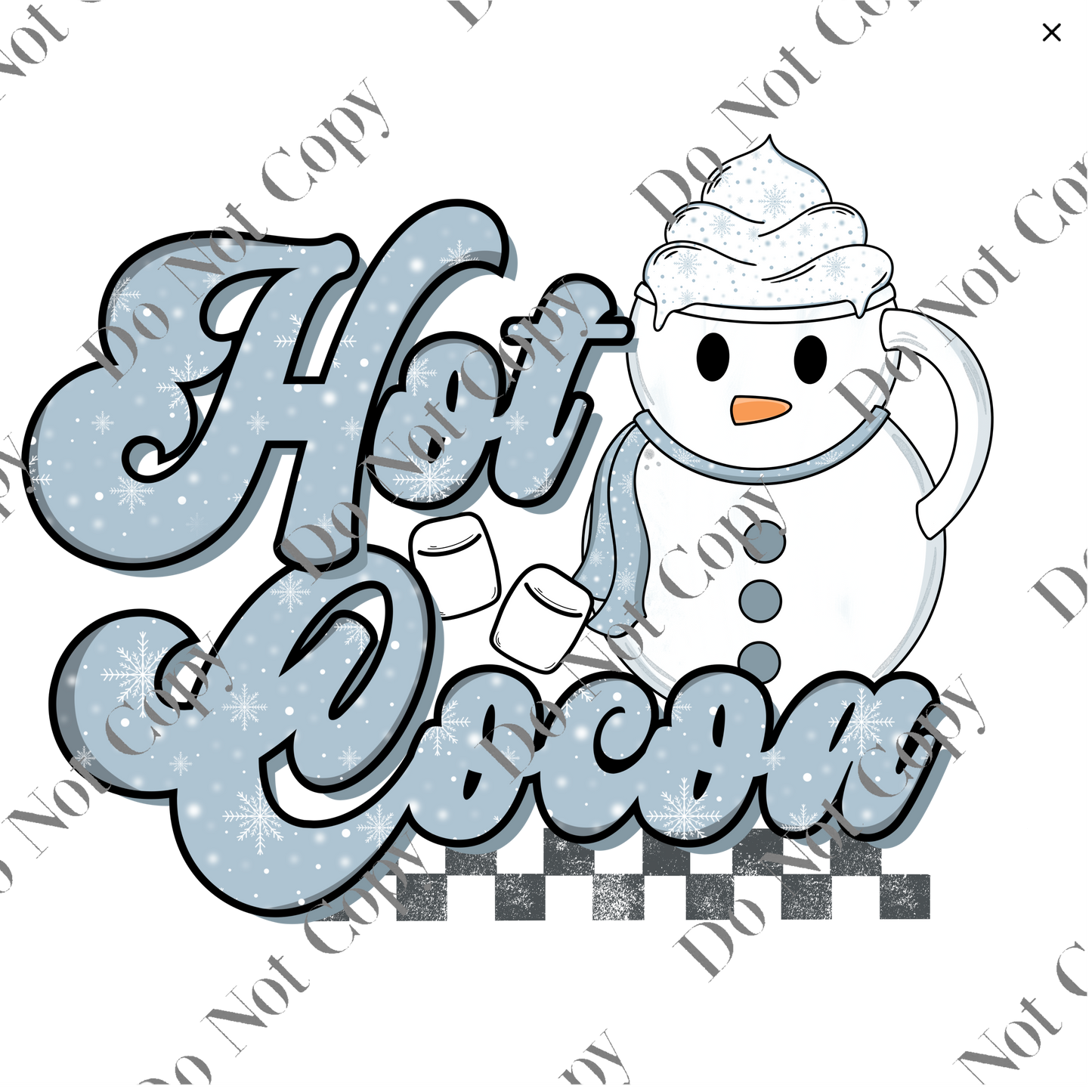 Hot Cocoa Snowman