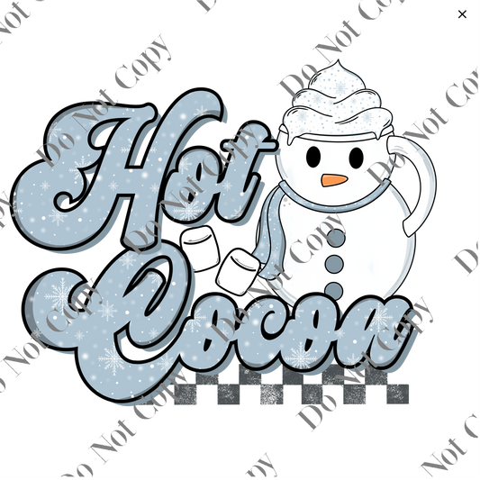 Hot Cocoa Snowman