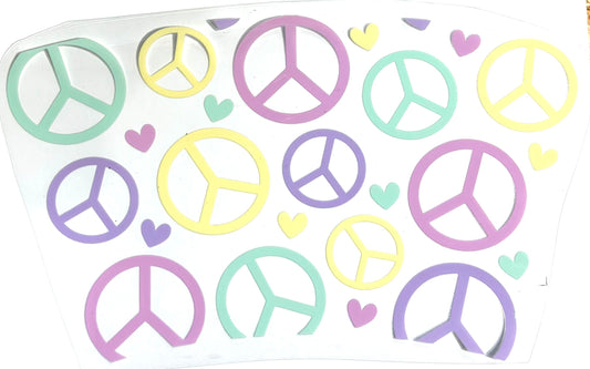 24oz UV Wrap - Peace