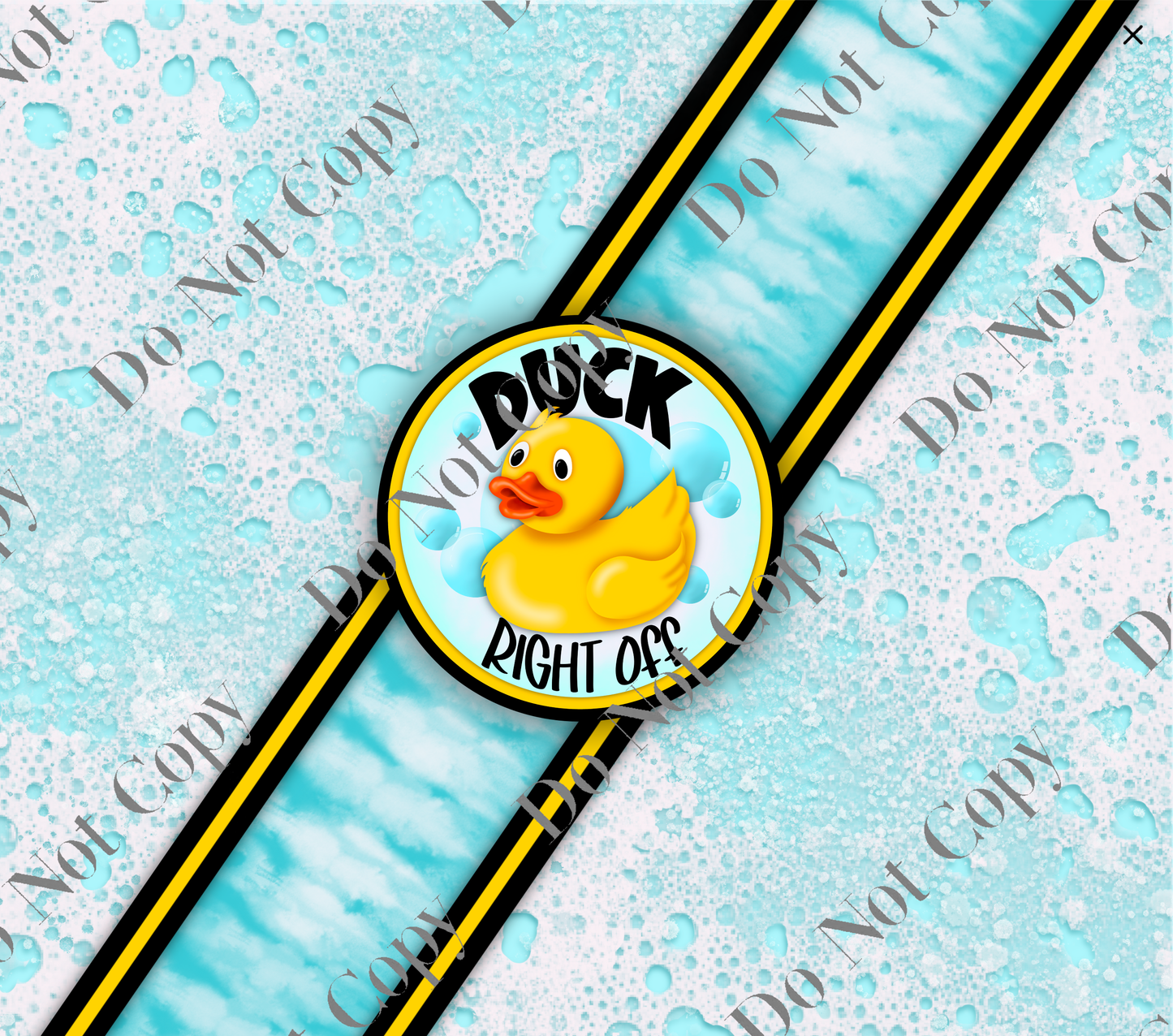 20oz Tumbler Wrap - Duck Right Off