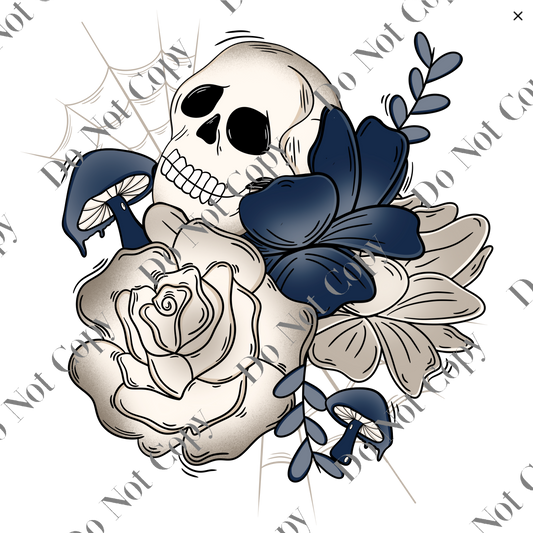 Floral Skull