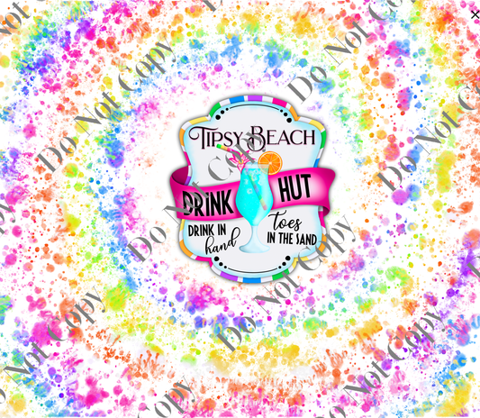 Tumbler Wrap - Tipsy Beach